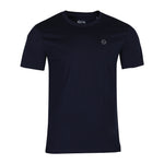 Solid Navy Crew Neck Zero Stain 100 Percent Premium Cotton T shirt