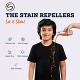 Stain Repeller Solid Black Tee