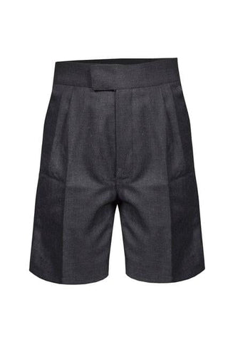 Christ Boys Grey Shorts for 3rd STD to 5th STD